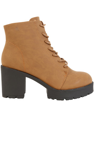 Kimmi Platform Tie Up Boot