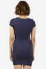 Cece Fitted Dress - Navy
