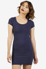 Cece Fitted Dress - Navy