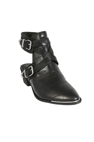 Hallie Faux Croc Bootie - Circus by Sam Edelman