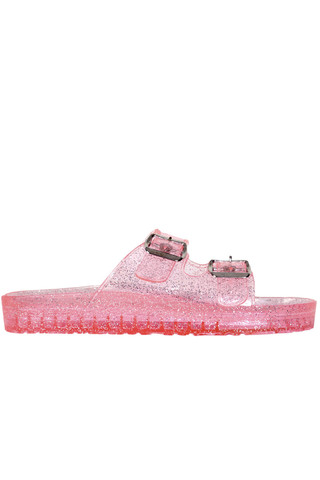 Rider Slide On Glitter Sandal