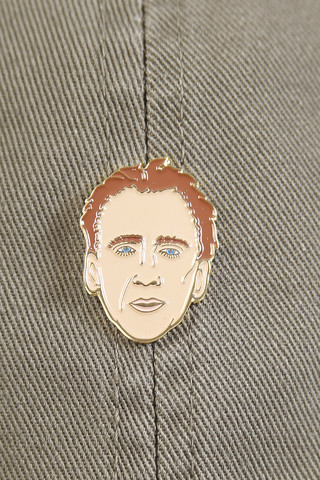 Nicolas Cage Pin Hat by See You Never
