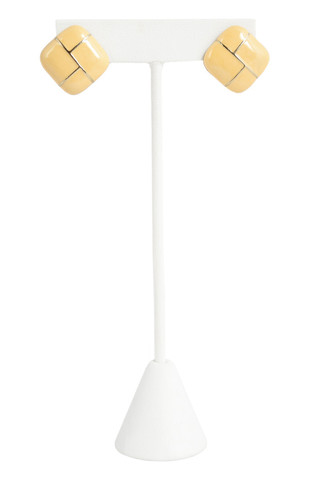 Gramz Stud Earrings - Orange Sherbert