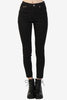 Florent High Waist Black Denim