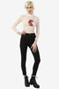 Florent High Waist Black Denim