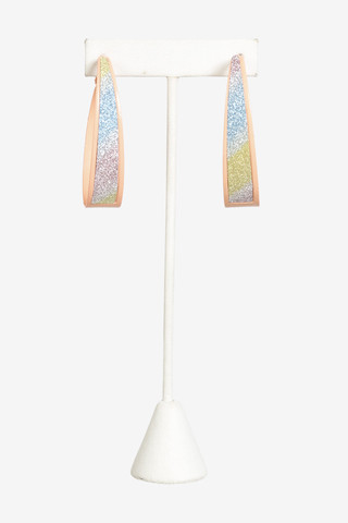 Miami Vibe Earrings By ECH - Faded Flamingo