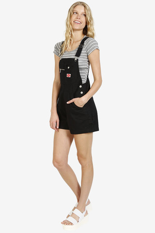 Over It Deadstock Overalls - Black