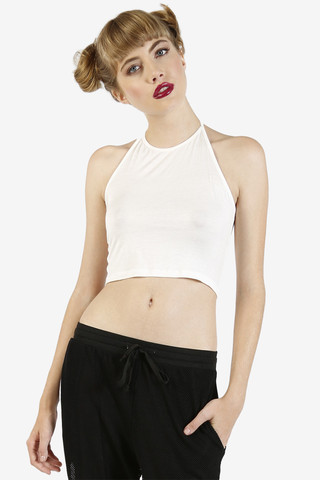 Solid Basic Halter Top