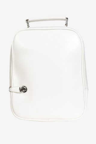 Jetset Retro Airliner Mini Backpack - White