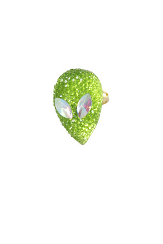 Alien Head Ring
