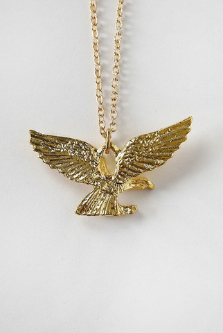 Reclaimed Vintage Freedom Eagle Necklace