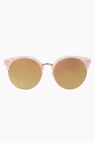 Pearlescent Circle Glasses