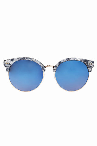 Pearlescent Circle Glasses