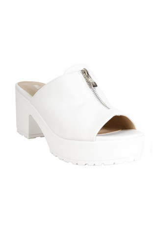 Slip On 90s Zipper Mule
