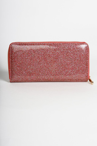 Glitter Wallet - Orange