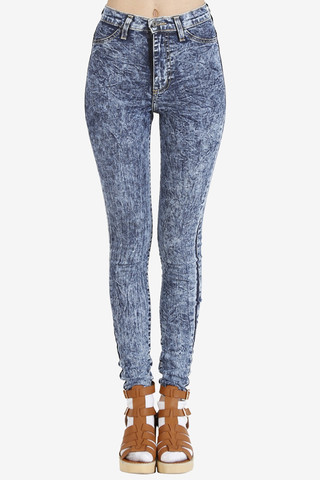 12" High Rise Rocky Denim