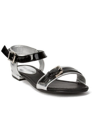 Metallic AH! Cross Over Sandal