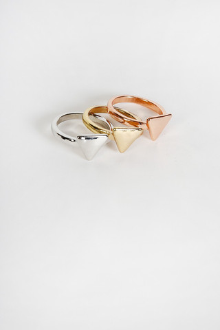 Triangle Mix Ring Set